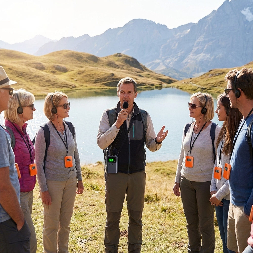 Professional Tour Guide Equipment