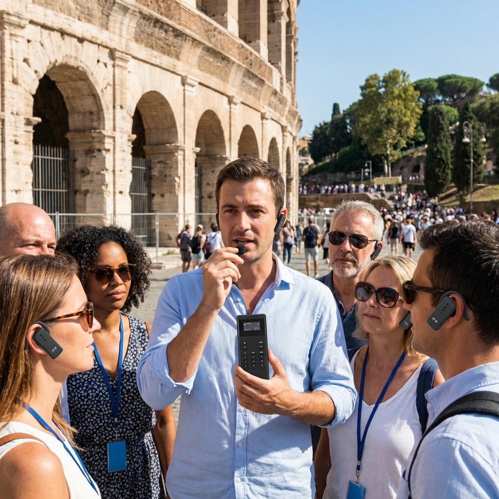 耐用的无线讲解器