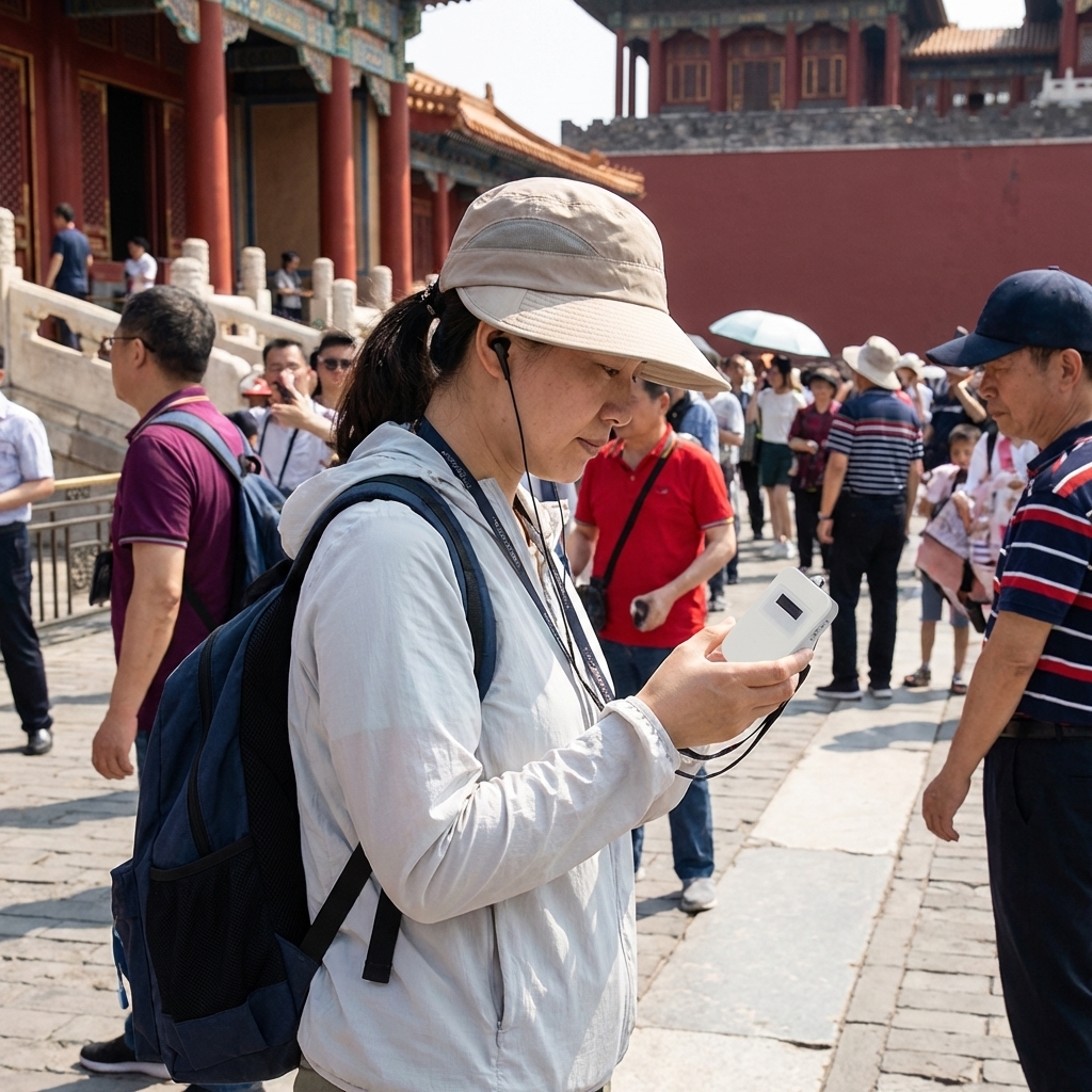 智能感应导览机