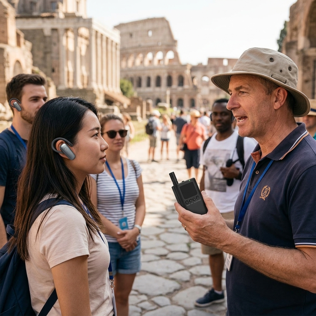 无线讲解器适配导游讲解