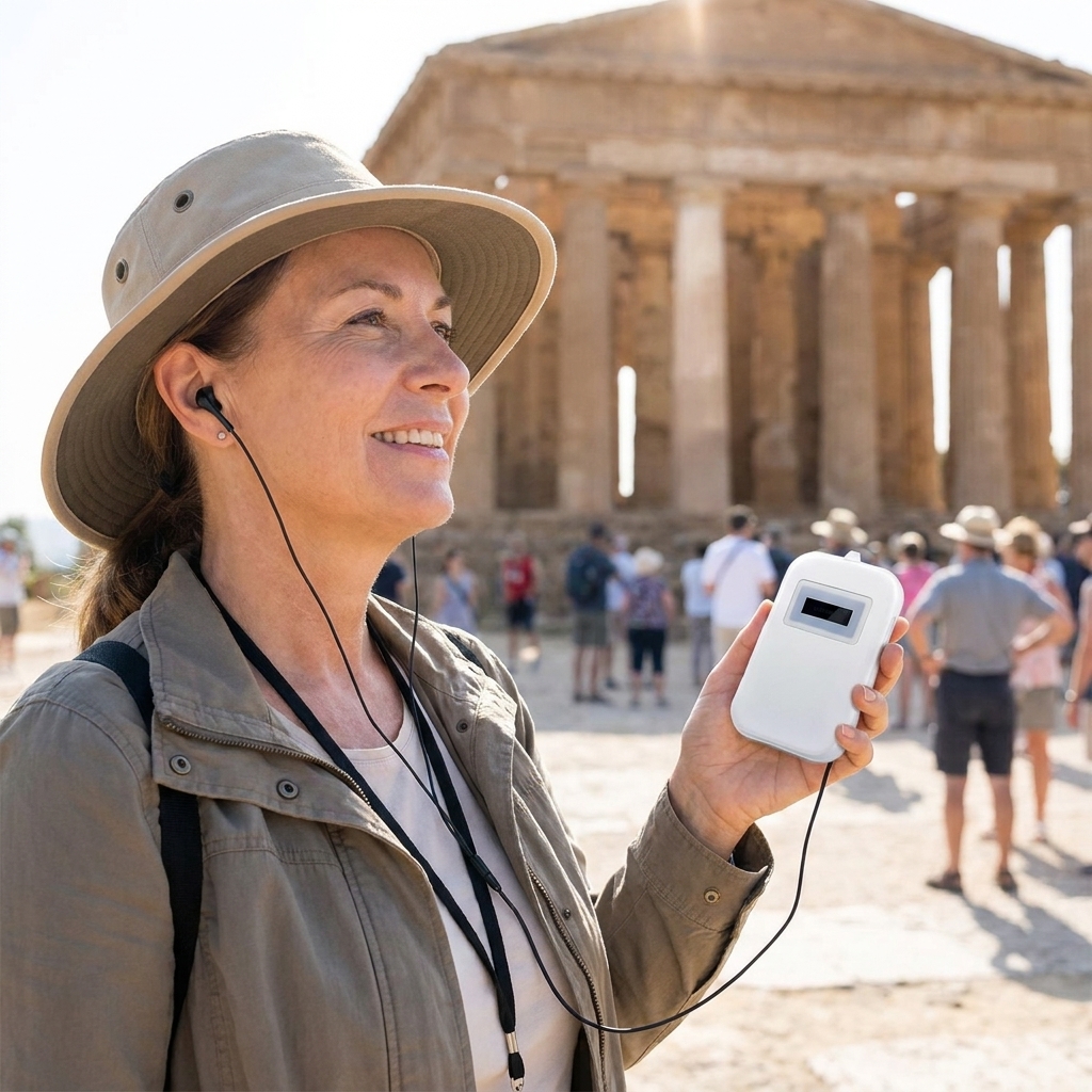 自动感应讲解器